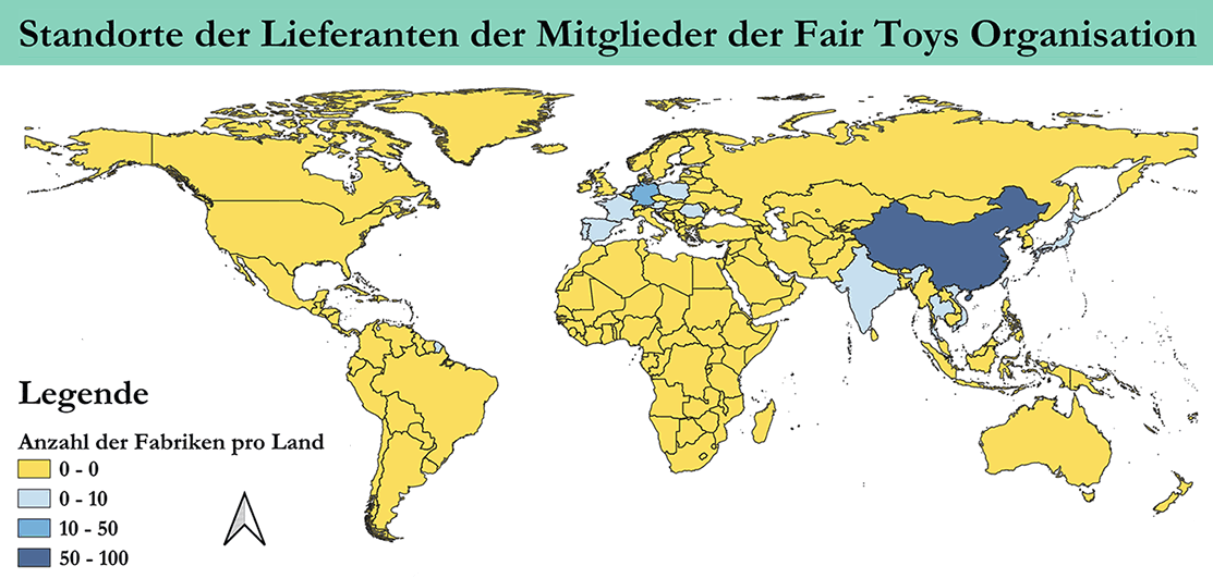 Sourcing-Länder (TIER 1) der FTO